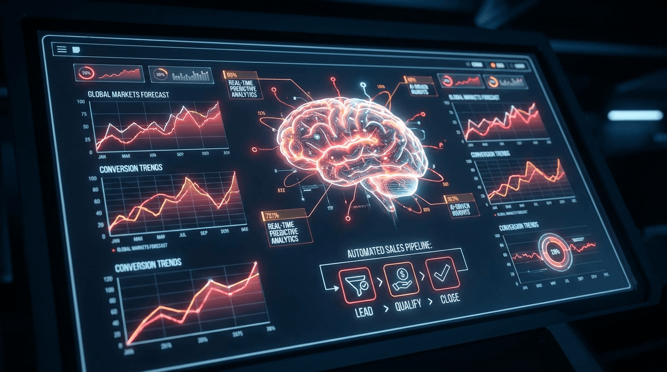 Predictive analytics shifts sales from reactive follow-ups to proactive engagement.